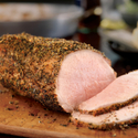 Boneless Pork Loin Roast with Herbed Pepper Rub